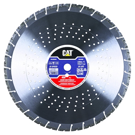 Caterpillar 400 Pro 10mm Laser Welded General Purpose Diamond Blade 18-In - 450mm DA32024U